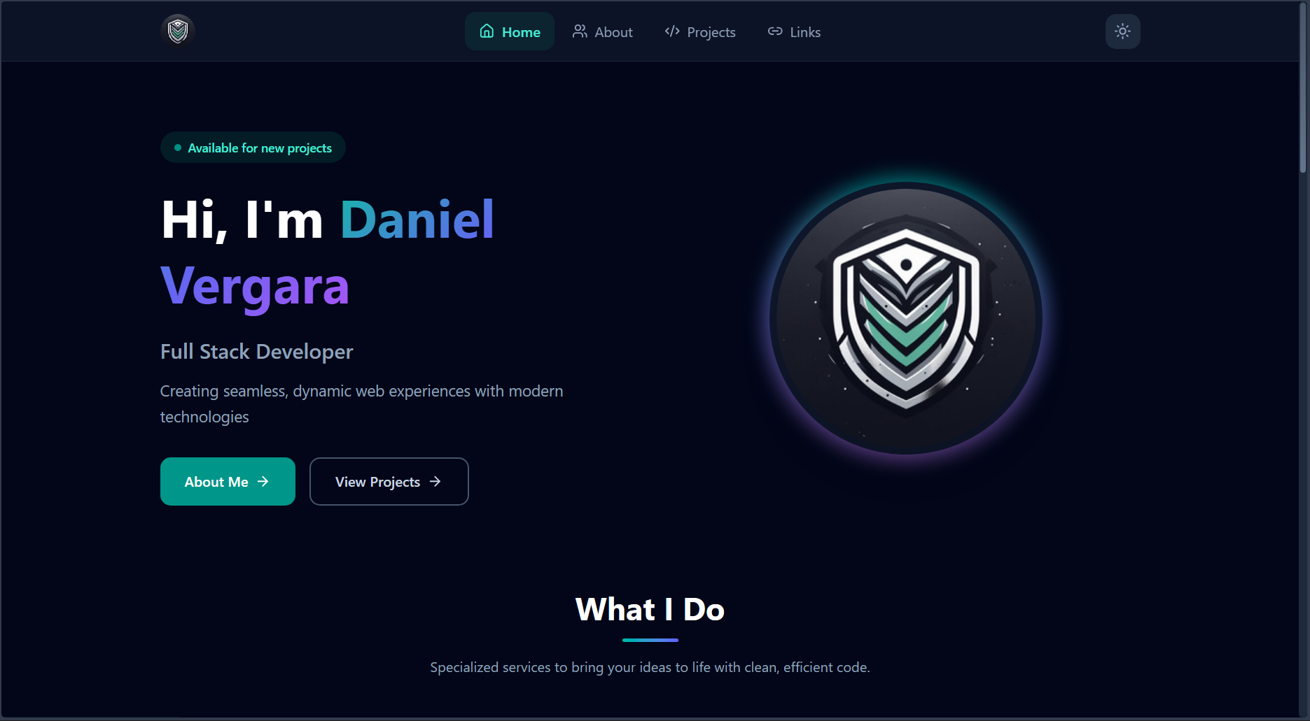 Preview of Personal Portfolio